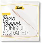 The Dirt Tongue Scraper - Tongue Cleaner for Oral Care & Fresh Breath - Pure Copper (Premium)