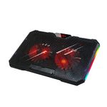 RGB Laptop Cooling Pad for 11"-17.3" Notebook Laptop Cooler with 2 Big Quiet Cooling Fans - axGear