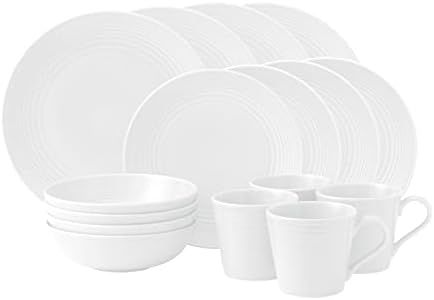Royal Doulton Exclusively for Gordon Ramsay Maze White 16-Piece Dinnerware Set