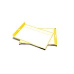 PATboard Scrum Board and Kanban Board - Magnetic Task Cards - L (Large) - Set of 8 - Yellow