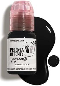 Perma Blend Pigments Professional Color for Permanent Makeup Blended Black 15ml, Bottle