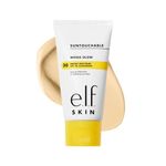 e.l.f. SKIN Suntouchable Whoa Glow SPF 30, Face Sunscreen & Makeup Primer with Hyaluronic Acid, Vegan & Cruelty-Free, Sunbeam