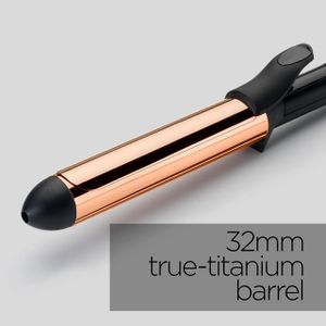 BaByliss Titanium Hair Curler 32mm – Professional Curling Wand