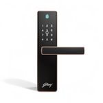 Godrej 'New Launch' Smart Lock | Neo Prime Digital Lock for Wooden Door | Fingerprint, PIN, RFID Card & Mechanical Key | 4 in 1 Access | Rose Gold |3 Yrs Warranty