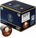 Organic Black Tea Pods for Keurig - Naturally Caffeinated Tea for KCup - Premium Unsweetened Black Tea for Hot Tea Brewing or Iced Tea by Teavity (36 Tea Pods)