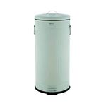 Charles Bentley 30L Retro Steel Waste Rubbish Kitchen Pedal Bin Heritage Green