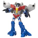 Transformers Toys EarthSpark Warrior Class Starscream Action Figure, 5-Inch, Robot Toys for Kids Ages 6 and Up