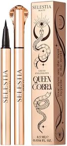 SELESTIA BEAUTY Liquid Eyeliner Pen Queen Cobra - 0.016 fl.oz. Long-Lasting & Waterproof Eyeliner Pencil - Perfect Women Christmas Gifts - Black Eyeliner Liquid Liner