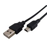 CentIoT – 15cm USB 2.0 Type A to Mini USB 5 Pin B Male to Male 5P 5pin Data Sync Cable Charge Charging Cord Line - for Camera MP3 MP4 MP5