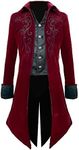 Crubelon Men Steampunk Tailcoat Jac