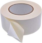 JKG® STRONG DOUBLE SIDED TAPE - 48mm x 10m - HEAVY DUTY - Mounting Adhesive Tape, White (2" width tape)