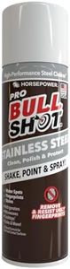 Horsepower Bull Shot Stainless Steel Cleaner Spray, As Seen On TV, Cleans, Polishes & Protects, Removes Greasy Fingerprints & Streaks