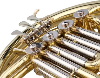 Music Lovers Professional Double French Horn – Yellow Brass Instrument