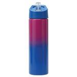 Smash BT-1141 750ml-Blue Magenta Stainless Steel Water Bottle