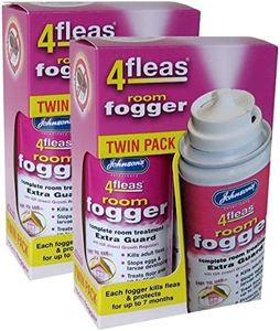 2 X Johnson's Veterinary Flea Killer Bomb Room Fogger Multi pack