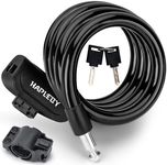 Hapleby Premium Bike Lock with 2pcs