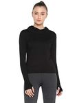 Ap'pulse Women's SJ Hood Lngslv Thumbopen