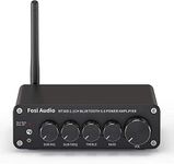 Fosi Audio BT30D Bluetooth 5.0 Stereo Audio Receiver Amplifier 2.1 Channel Mini Hi-Fi Class D Integrated Amp 50 Watt x2+100 Watt for Passive Speakers/Subwoofer Powered Subwoofer