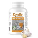 Kyolic - Formula 103 Immuni-Shield 90 Capsules - Vitamin C Ascorbic Acid, Astragalus Root Extract, Oregano Extract, Mushroom Blend Supplement & Kyolic Aged Garlic Extract Capsule-Immune System Support
