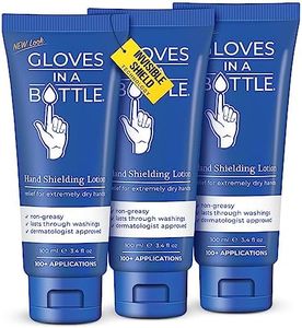 Gloves In A Bottle Shielding Lotion Tube 3.38 oz – Travel Size Hand Cream for Dry, Cracked, Irritated Hands – Deep Hydration Lotion for Skin Barrier Repair, Liquid Gloves Protection | 3-Pack