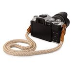 MegaGear SLR, DSLR Camera Cotton Strap (Camel, Large - 100cm/39inc) (MG1788)