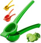 Simple Craft Lemon Squeezer - Premium Single Bowl Citrus Juicer - Handheld Manual Lemon Juicer Saves Time & Effort (Green)