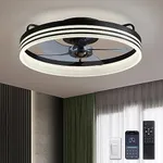 LUDOMIDE Ceiling Fans with Lights, 