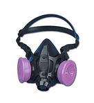 Honeywell North 770030M 7700 Series Half Mask Respirator W/O Filter, Standard, Medium, Navy