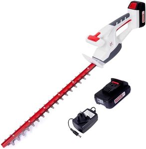 NETTA Cordless Hedge Trimmer & Cutter 20V MAX- Ultra-Light 2.15KG, Battery & Charger Included – 410mm Laser Dual-Action Blade