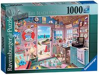 Ravensburger My Haven No.7 The Beach Hut 1000 Piece Jigsaw Puzzle for Adults & for Kids Age 12 and Up