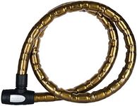 Oxford Products OF145 Barrier Armoured Cable Lock - Bronze (Smoke), 1.4m x 25mm