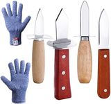 Oyster Shucking Knives and Gloves S