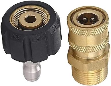 3X Pressure washer adapter 1/4 inch quick interface kit M22-14 conversion connector