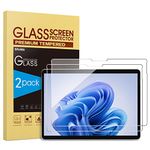 SPARIN [2 Pack] Screen Protector for Surface Pro 11 2024/Microsoft Surface Pro 9/Surface Pro 10/Surface Pro 8/Surface Pro X, [13 inch], 9H Tempered Glass/Support Surface Pen