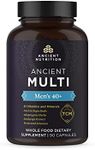 Multivitamin for Men by Ancient Nutrition, Ancient Multi Men's 40+ Once Daily Vitamin Supplement 90 ct, Vitamin A, Vitamin B and Vitamin K2, Supports Immune System, Paleo and Keto Friendly