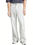 Milumia Men's Casual High Waisted W