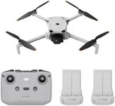 DJI Lito 1 Two-Battery Combo With DJI RC-N3, Drone With 4K Camera for Beginners, Obstacle Sensing, ActiveTrack, 4K Video & 8K Image, Lightweight for Adults, 15km Video Transmission, 2 Batteries, C0