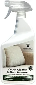NOYATECH Couch Cleaner and Stain Remover. For sofas, car upholstery, carpet, rugs, mattresses, dining chairs, all Fabrics.Safe, for kids and pets. Works in cleaning machines.
