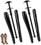 1 Pairs Boot Stretchers for Women and Men - Adjustable Boot Shapers for Knee High Tall Long Boots - Spring Loaded Boot Trees Shaft for Great Support and Form Shaping Inserts in Womens and Mens Shoes