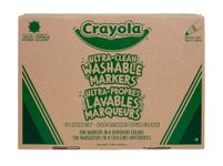 Crayola Classpack Markers -Conical Marker Point Type -Assorted Ink -200/Box Arts & Crafts