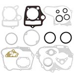 Wai Danie Engine Crankcase Cylinder Piston Gasket Set with Oil Seals 50CC 70CC 90CC 110CC 125CC Compatible with Honda Chinese ATVs Dirt Pit Bike Quad Go Kart Dirt Bike 4 Wheeler