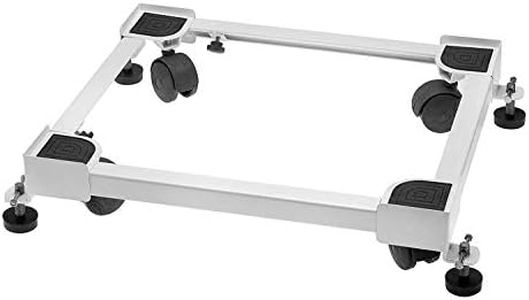 Hexzone® Adjustable Heavy Duty Front andTop Load Washing Machine Stand Trolley for 5kg, 5.5kg, 5.8kg, 6kg, 6.2kg, 6.5kg, 6.8kg, 7kg, 7.2kg, 7.5kg, 7.8kg, 8kg-Upto