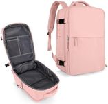 coowoz Carry On Backpack Women Men Travel Backpack Airline Approved Laptop Backpack Sport Rucksack, B-pink, Large, Travel Backpacks