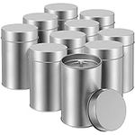 10 Pack Tea Tin Canister with Airti