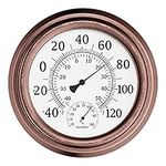 Pure Garden Wall Thermometer - 8-In