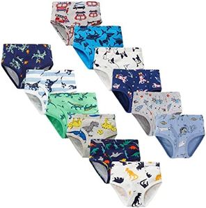 LeQeZe Slip Bambino in Cotone Intimo 2-3 Anni Mutande Ragazzo Confezione da 12 Pezzi (Boys Briefs 01,Etichetta del Produttore 100)