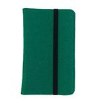 7.0" Pouch for 7 inches Tablet, Organizer Phablet Cover Felt Sleeve Protective Case for Samsung Tab, Lenovo, Huawei MediaPad, Acer, Asus, Medion, eBook Reader, Pen, Credit Card Holder (dark green)