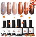 modelones Fall Gel Nail Polish Set-