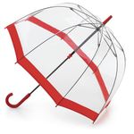 Fulton Birdcage Walking Umbrella Red