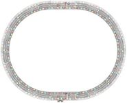 Lionel Lighted FasTrack Electric O Gauge, Illuminated 40"x50" Oval Track Pack